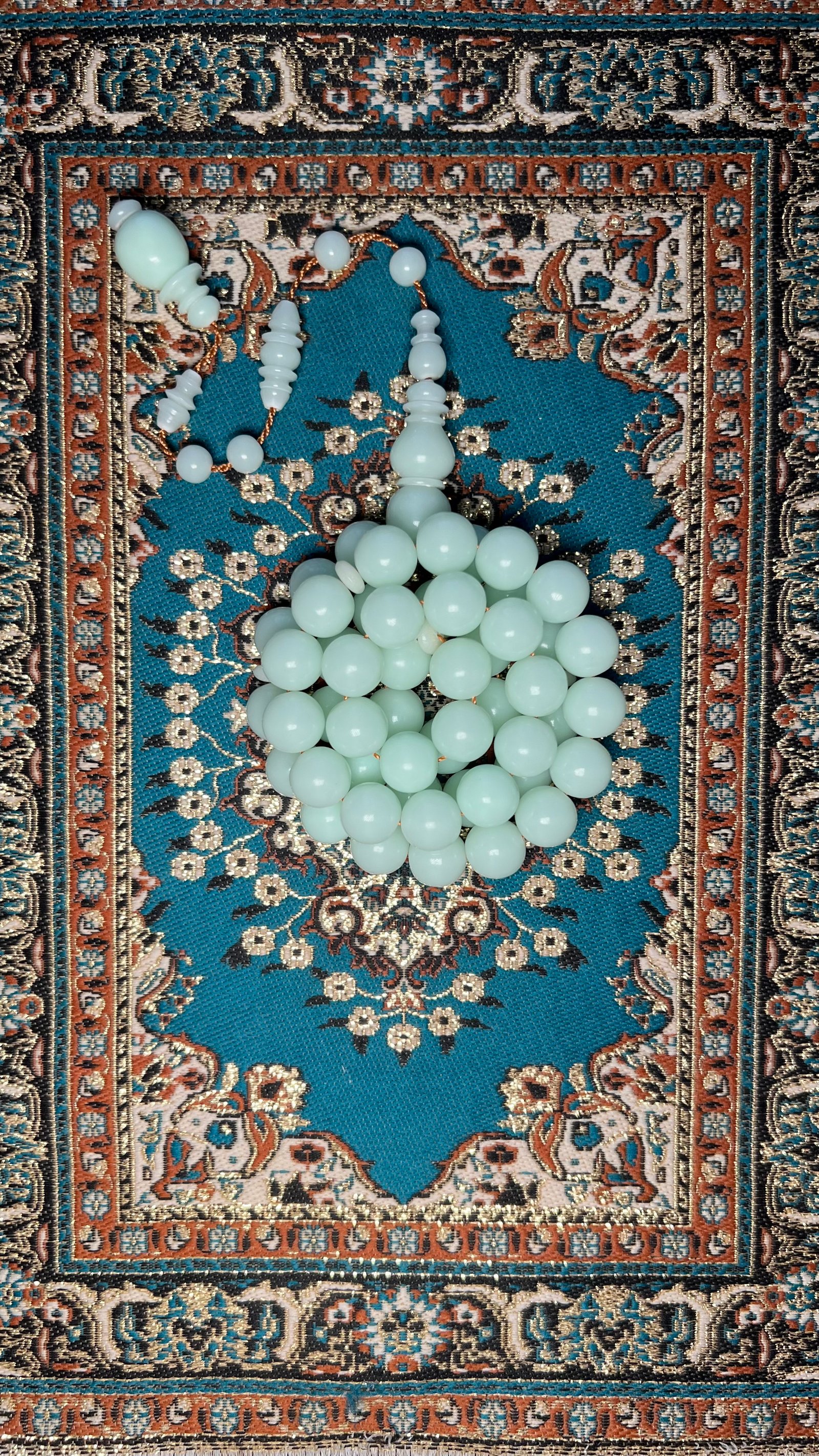 مسباح ضومنه فستقي 🀄️ - صورة 1
