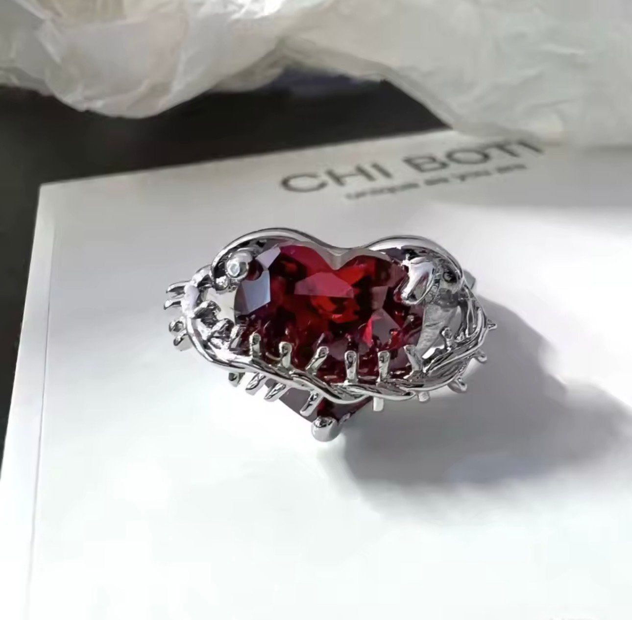 Heart ring - صورة 2