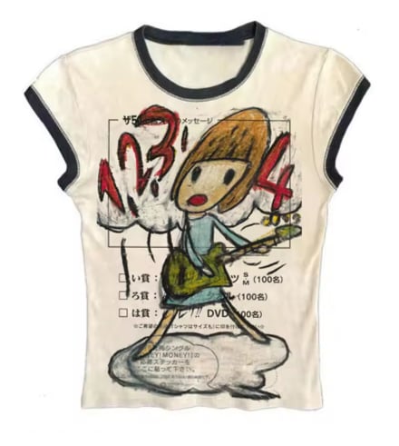anime rock shirt - صورة 3