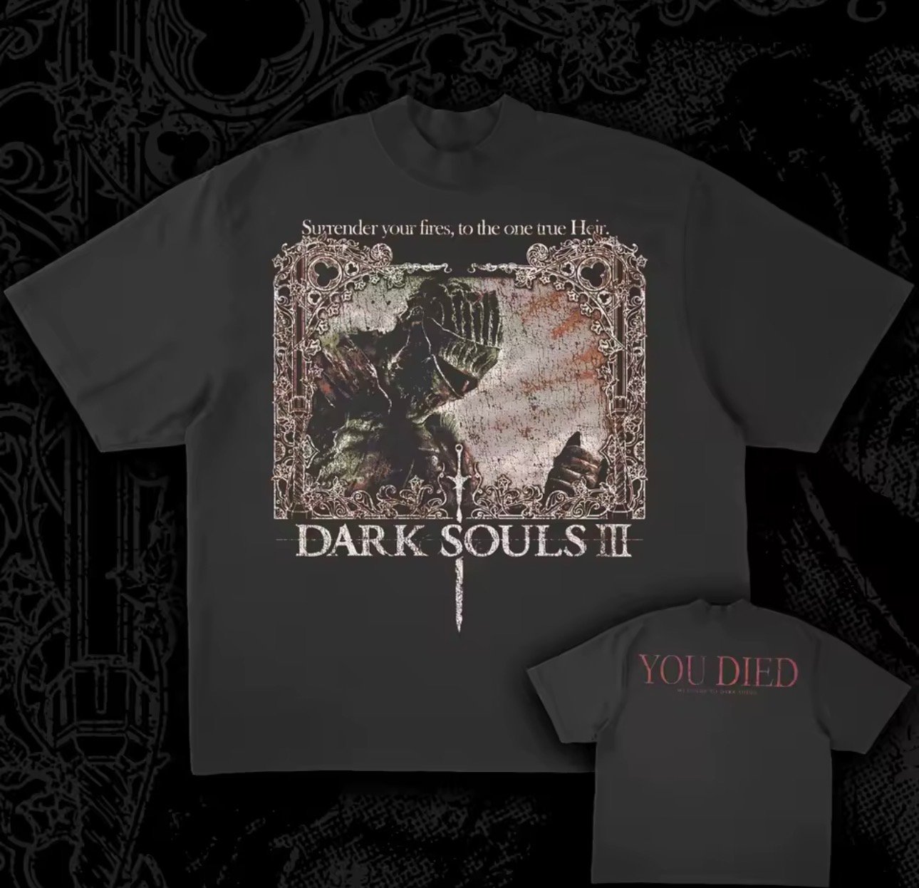 Dark souls tshirt - صورة 1