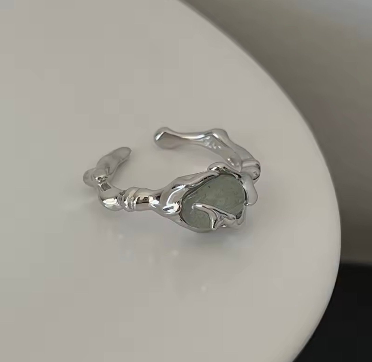 silver ring - Image 2
