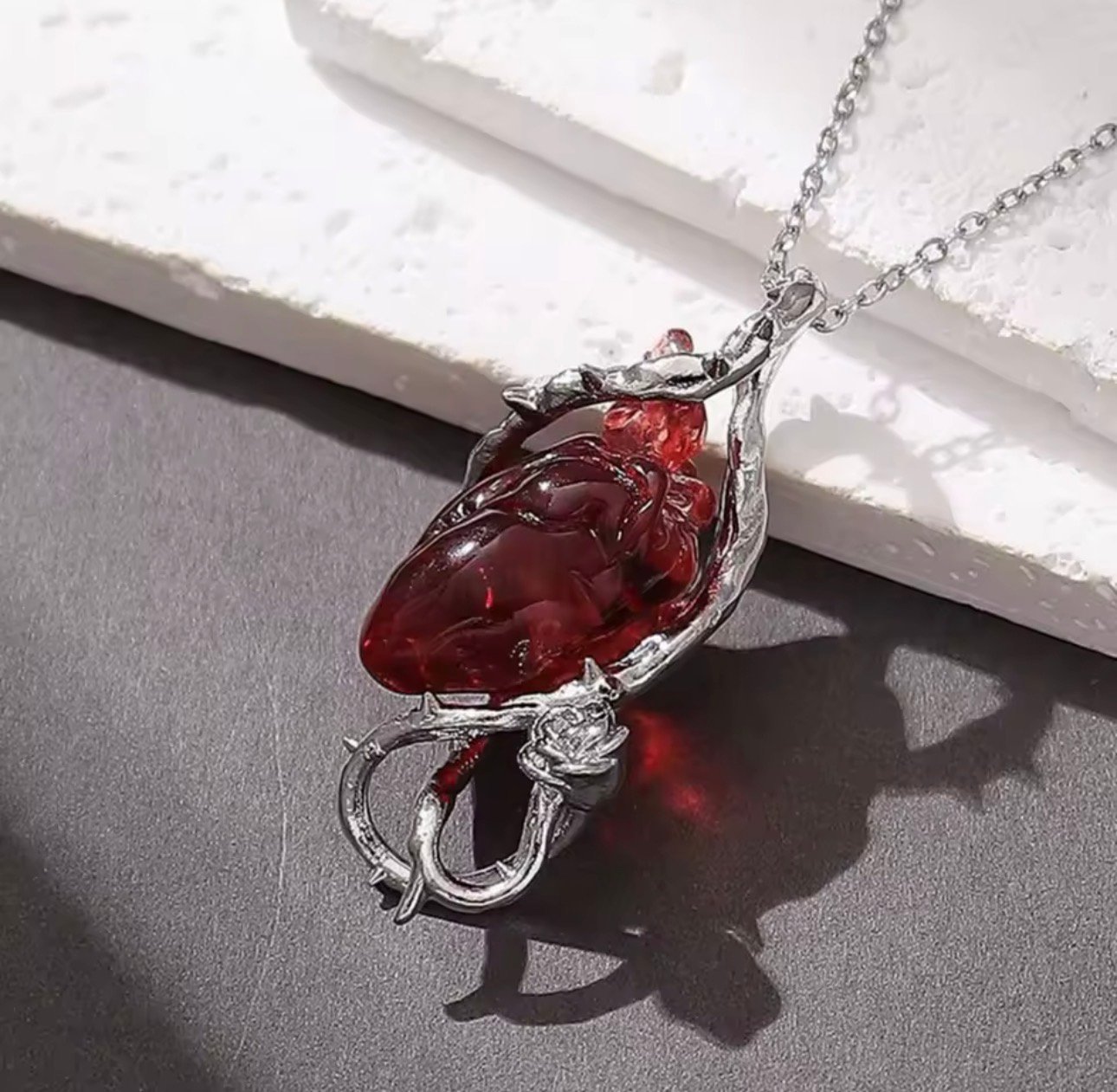 Heart necklace - صورة 7