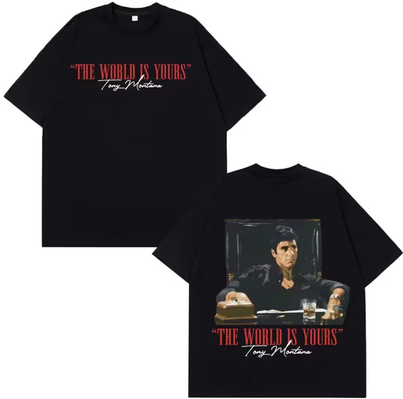 The scar face t shirt - Image 1