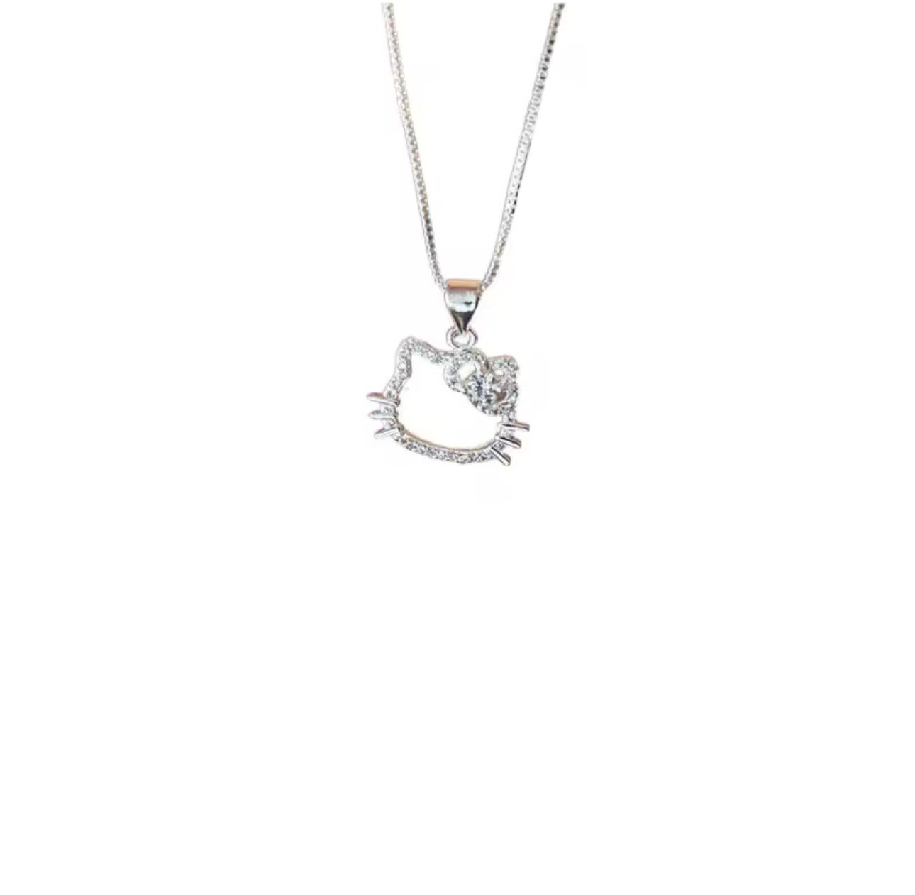 Hello kitty necklace - صورة 3