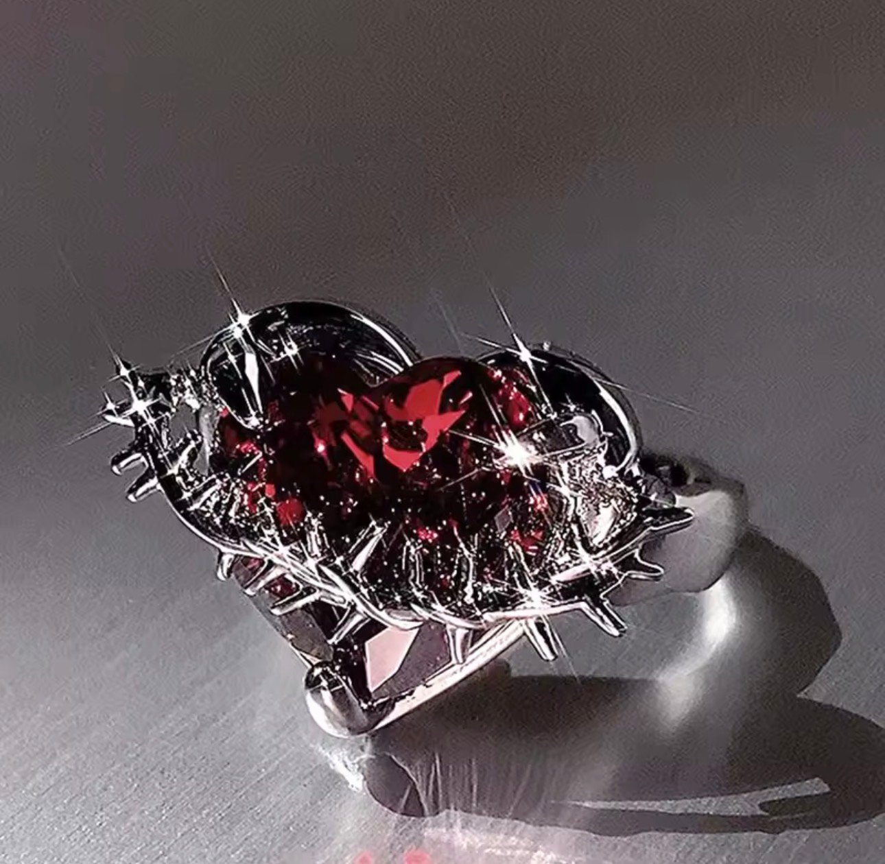 Heart ring - صورة 1