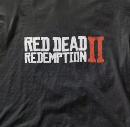 Red dead redemption shirt - صورة 3