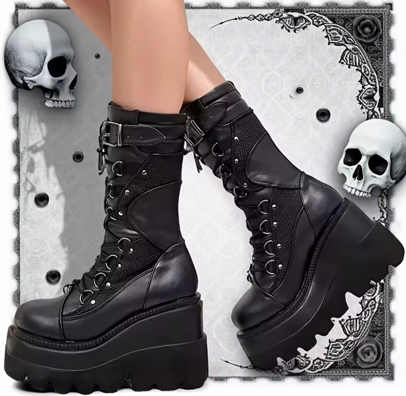 Gothic boots - صورة 1