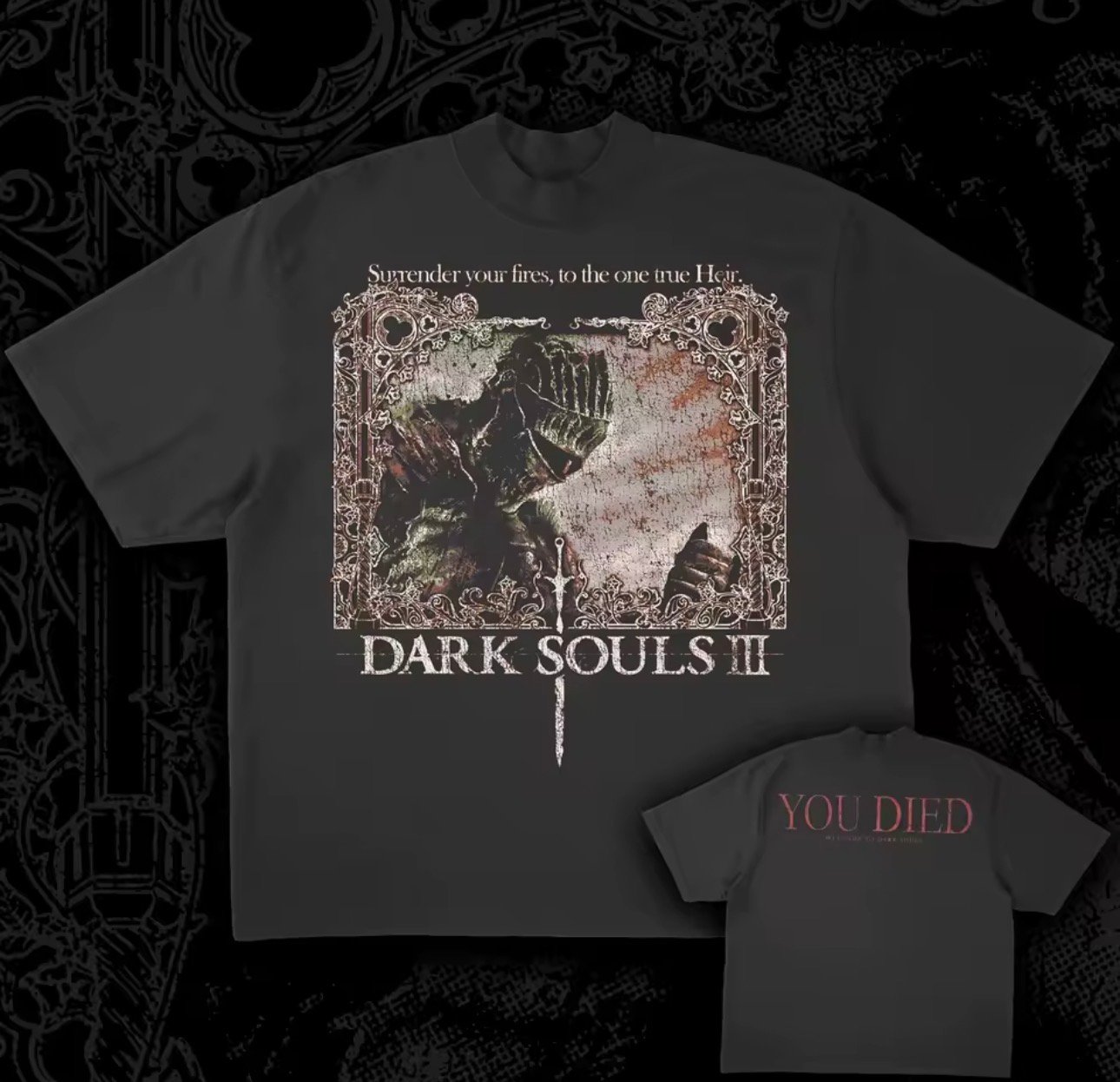 Dark souls tshirt - صورة 4