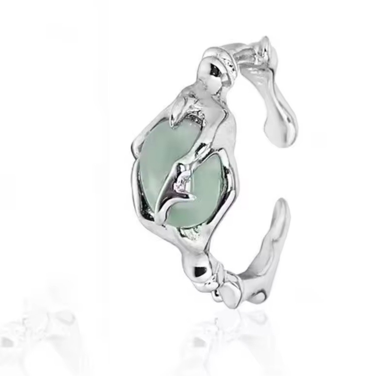 silver ring - Image 1