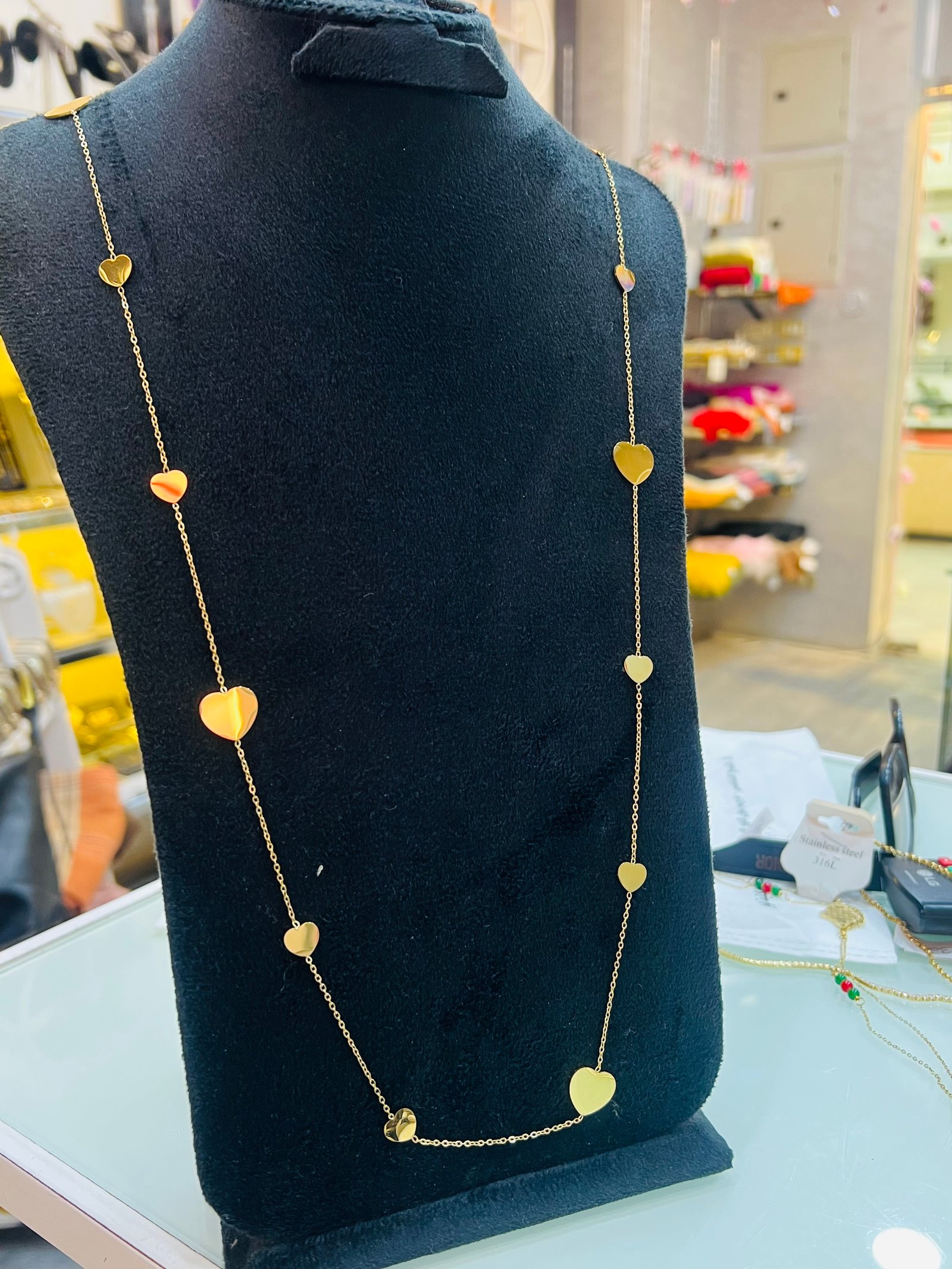 Heart ♥️ long necklaces - Image 1
