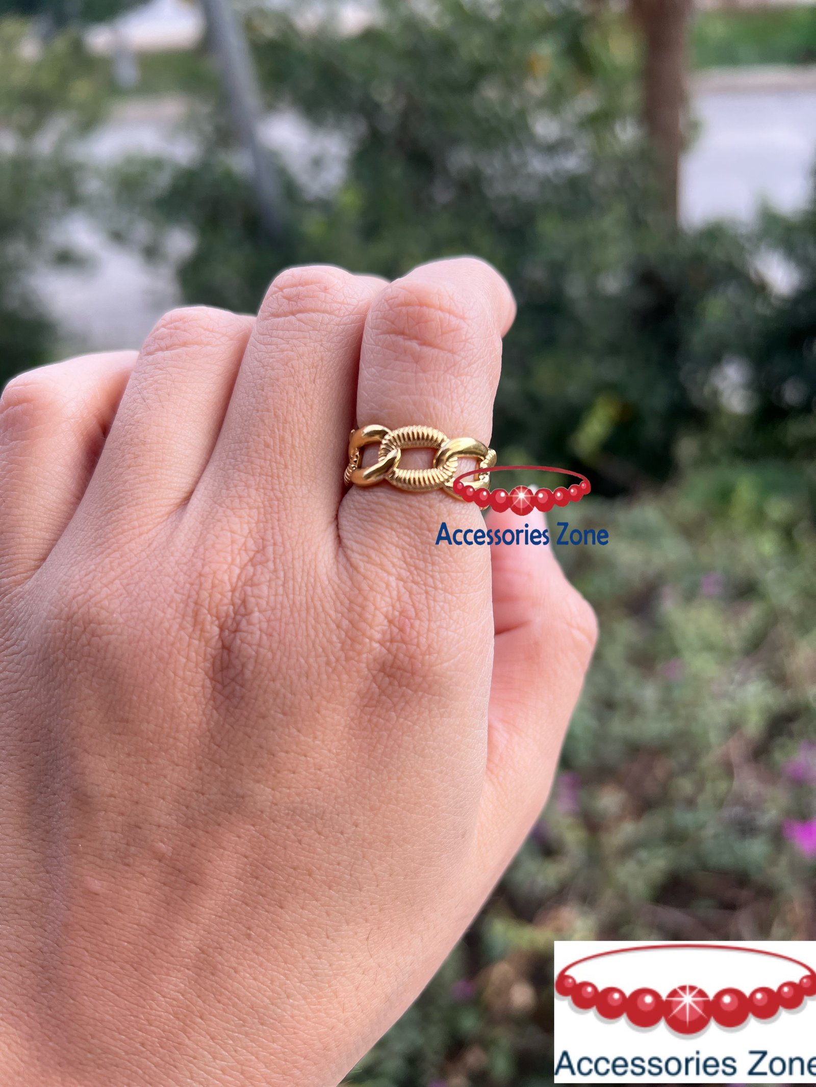 Free size ring  - صورة 2