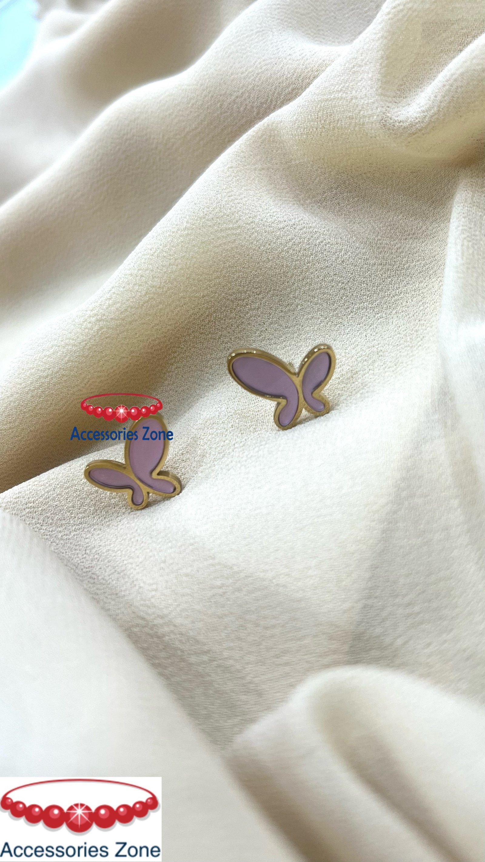 Color butterfly earring  - Image 2