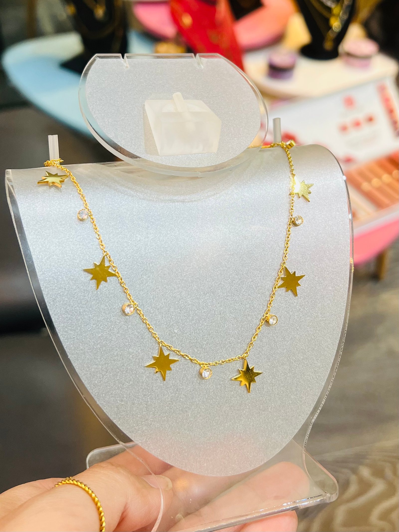 Stainless gold necklace  - Image 2
