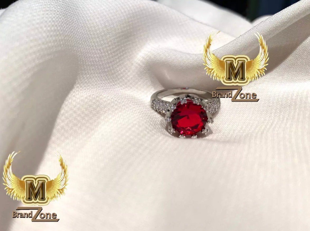 Red stone ring - Image 2