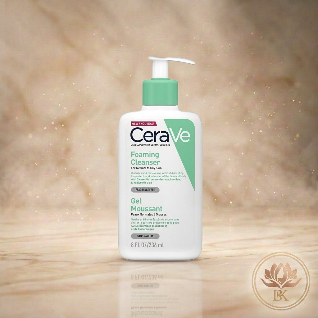 CeraVe Foaming Cleanser For Normal to Oily Skin - 236 ml
 - Image 1