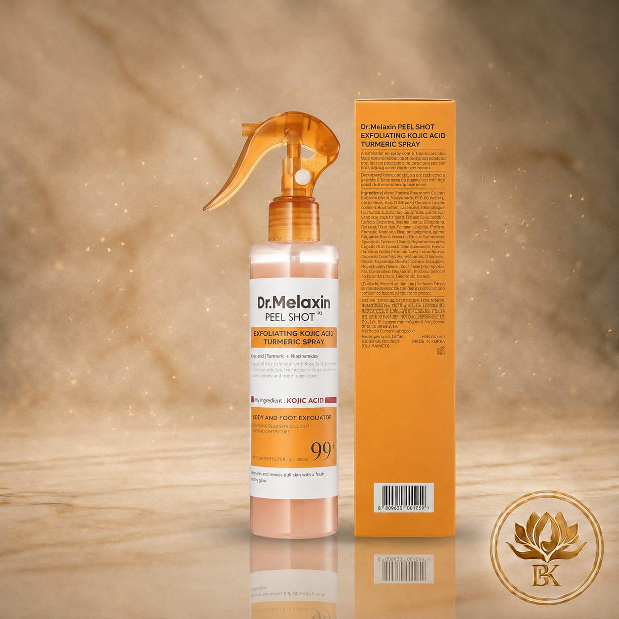 Dr. Melaxin Peel Shot Exfoliating Kojic Acid Turmeric Spray - Image 1