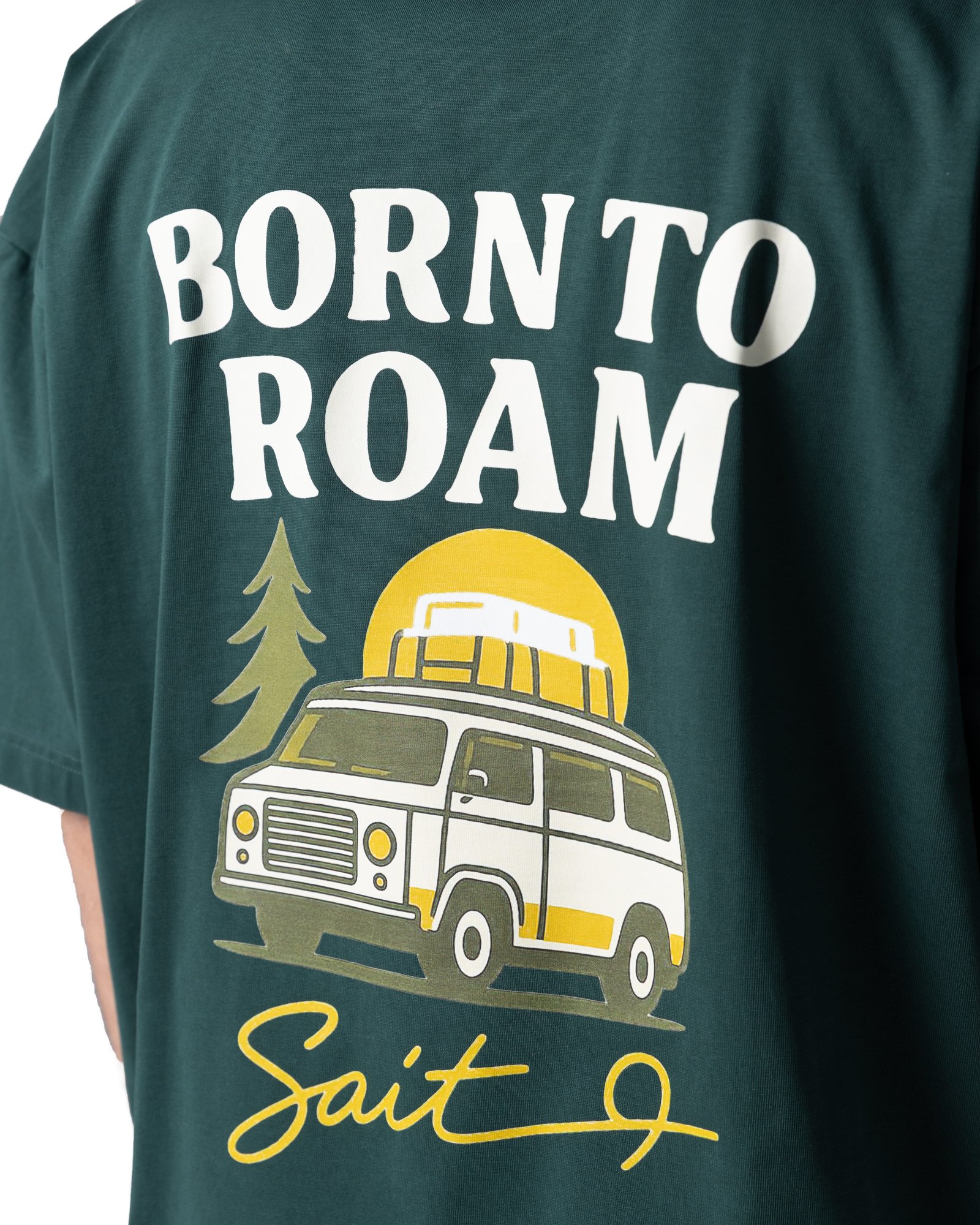 Dark green T-shirt - صورة 4