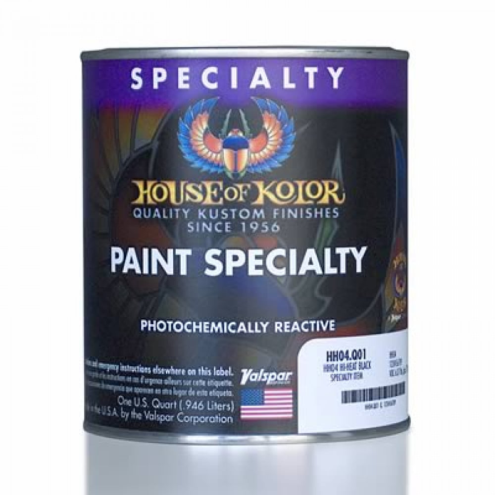 HH04.Q01 HOK Hi-Heat Black US Quart 0.946L - Image 1