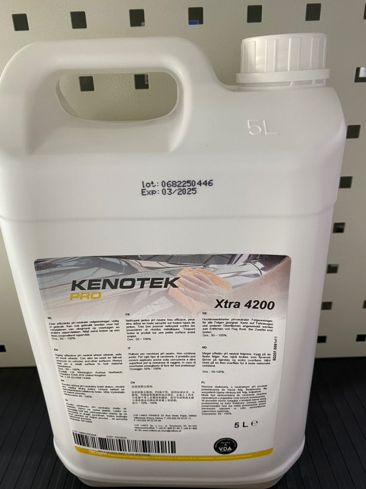 منظف جنوط عالي التركيز كينوتيك 5 لتر X-Tra 4200 - Image 1