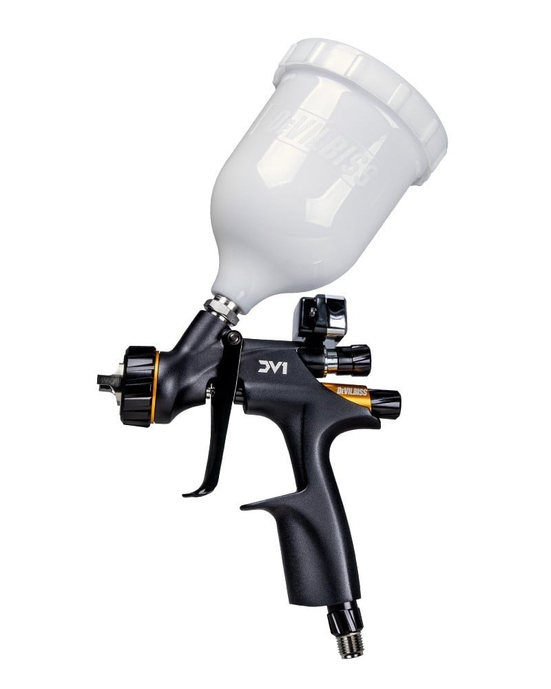 ديفيلبس مسدس رش ديجتل1.3 DEVILBISS DV1-C-BAR-13-C1+ DV1 ClearCoat Digi Gun & Cup - صورة 1