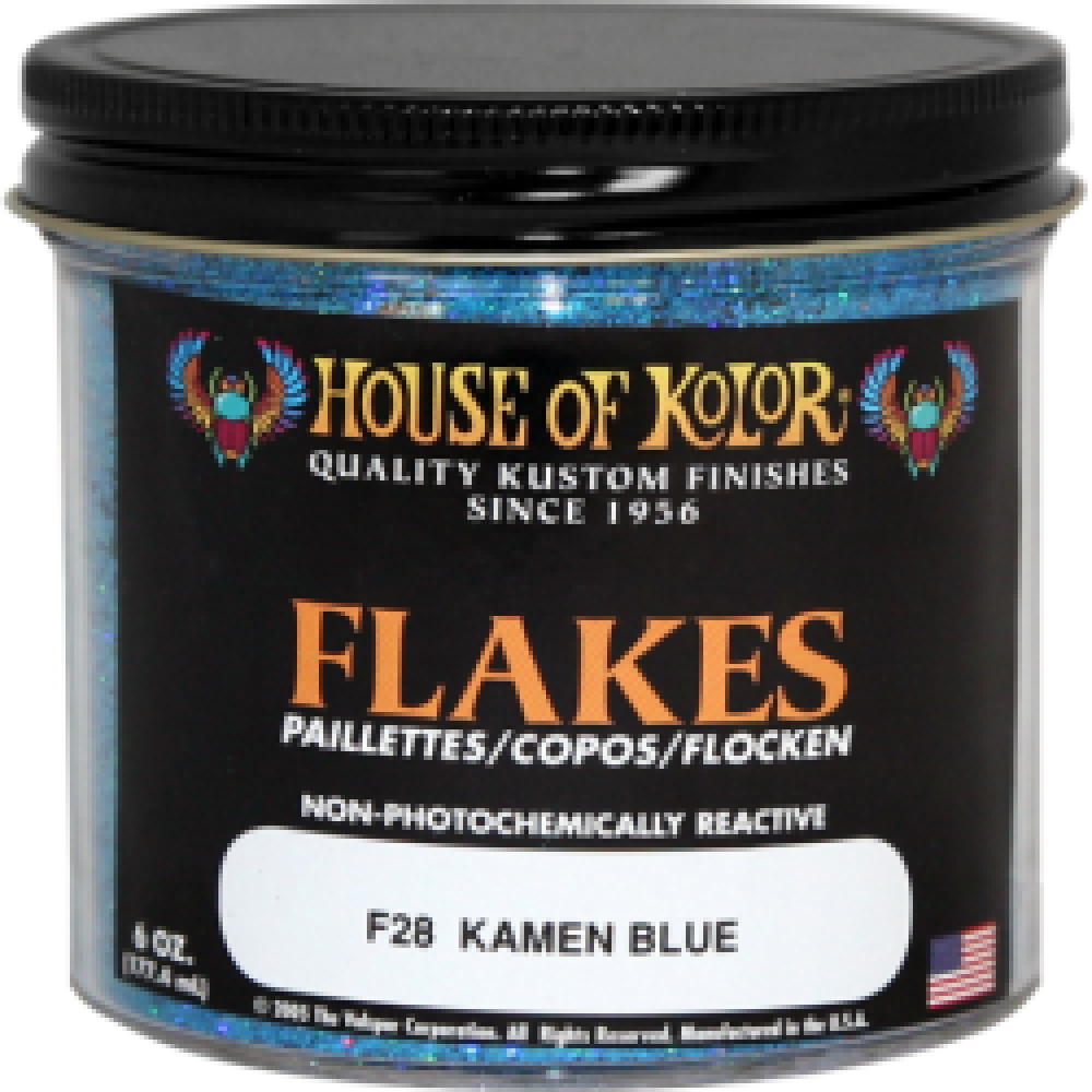 F28.C01 HOK Kamen Blue Flake 6oz. Bottle 170g - صورة 1