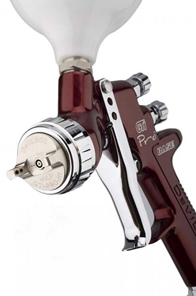 DEVILBISS GTIPRO-T1C-13 Gravity Gun & Cup - Clear - Image 1