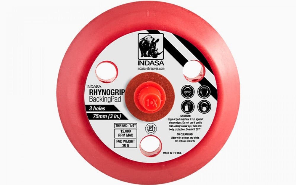 INDASA 5603902432938 Backing Pad Grip 75mm 3H Rhyn - صورة 1