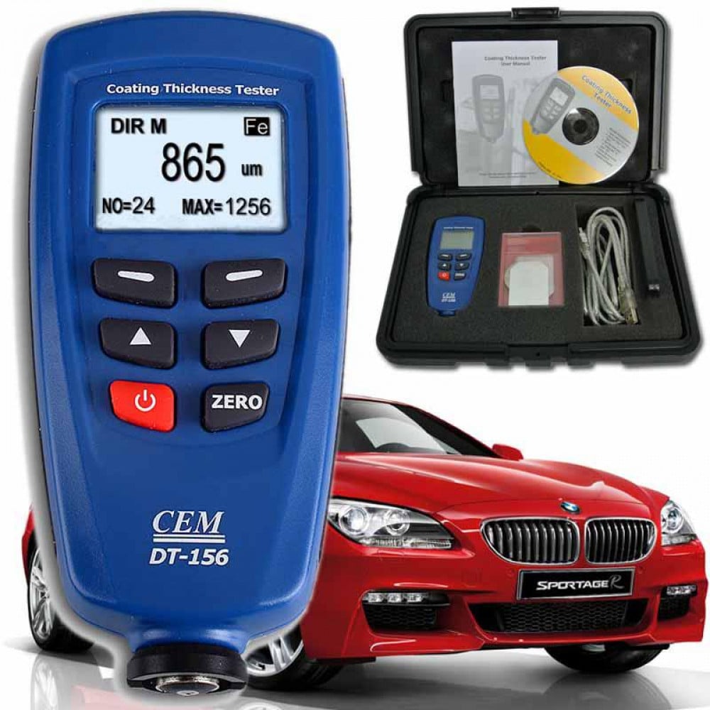 DT-156 Paint Coating Thickness Gauge Tester F/NF - Image 1
