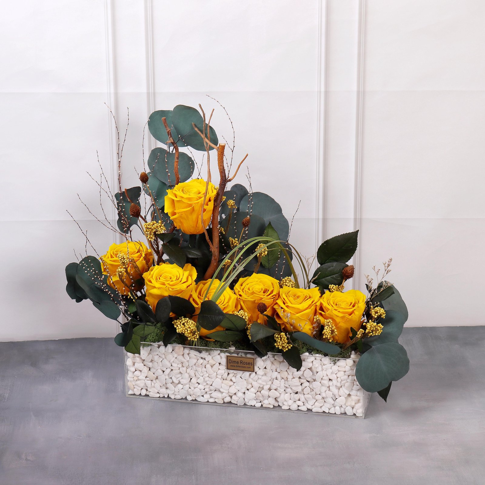 Yellow Long life Flowers - Image 1