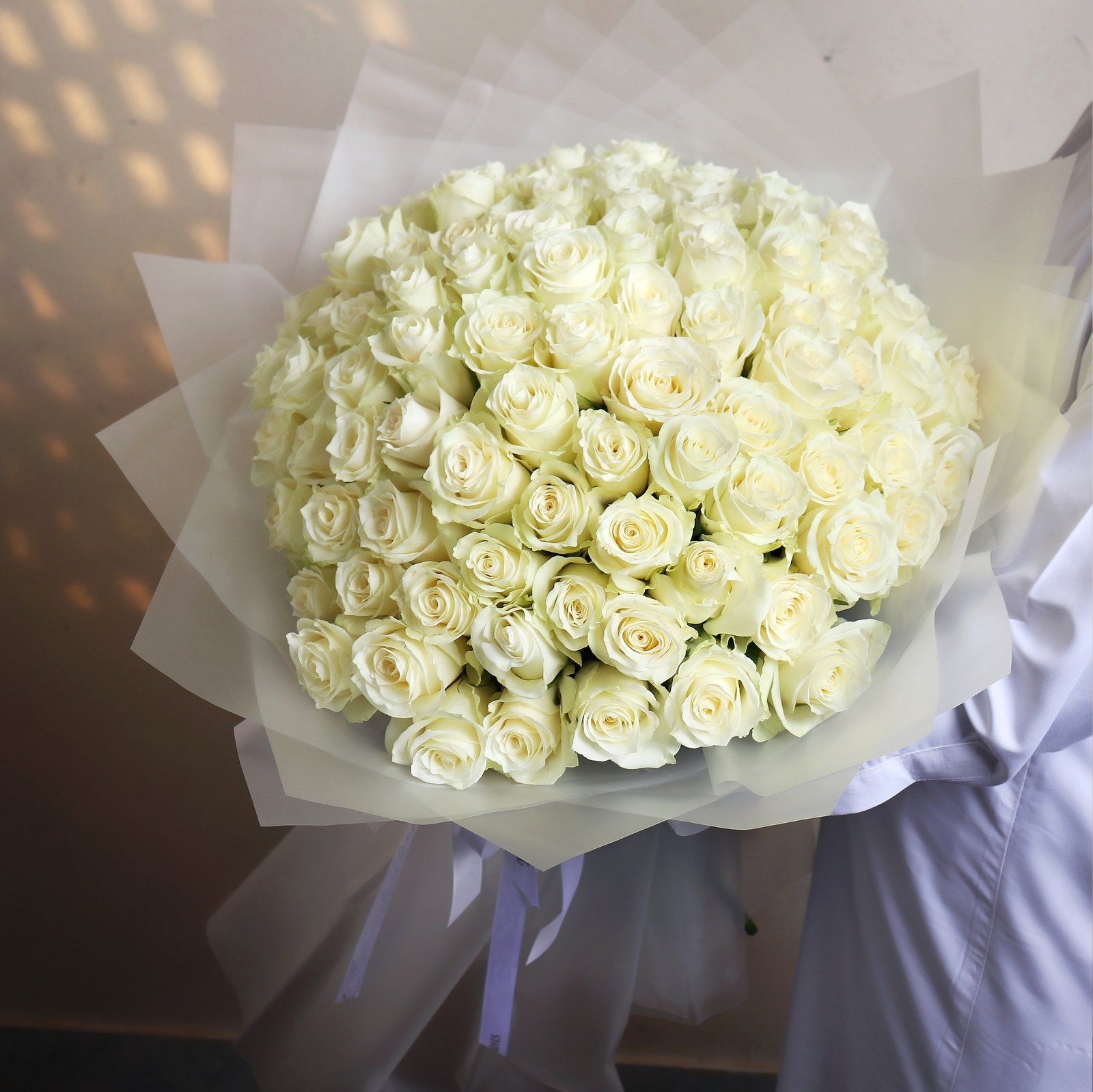 Large White Flower Bouquet - Image 2