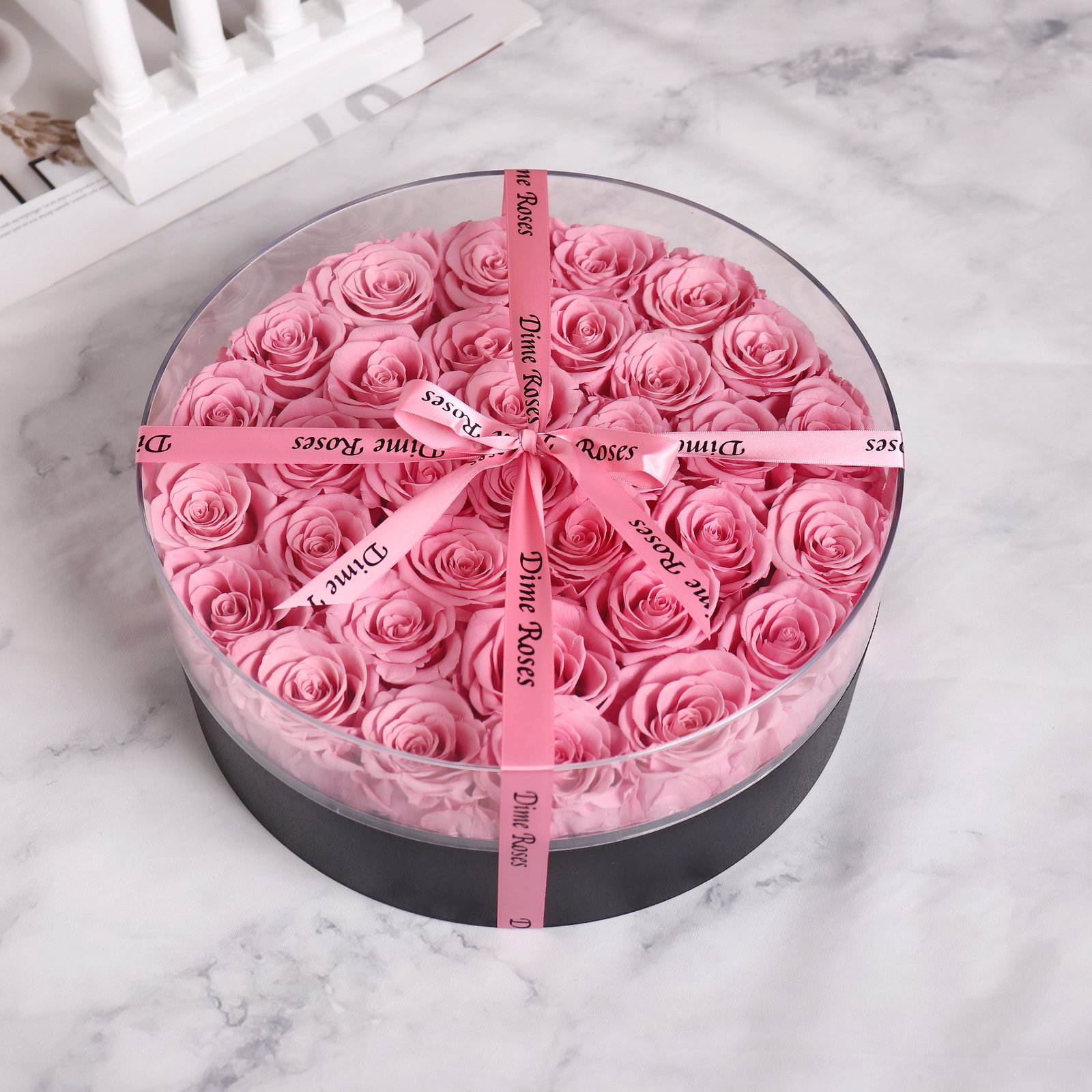 Pink rose lives for a year - Image 1