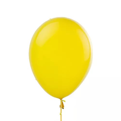 Yellow Helium Balloon - Image 1
