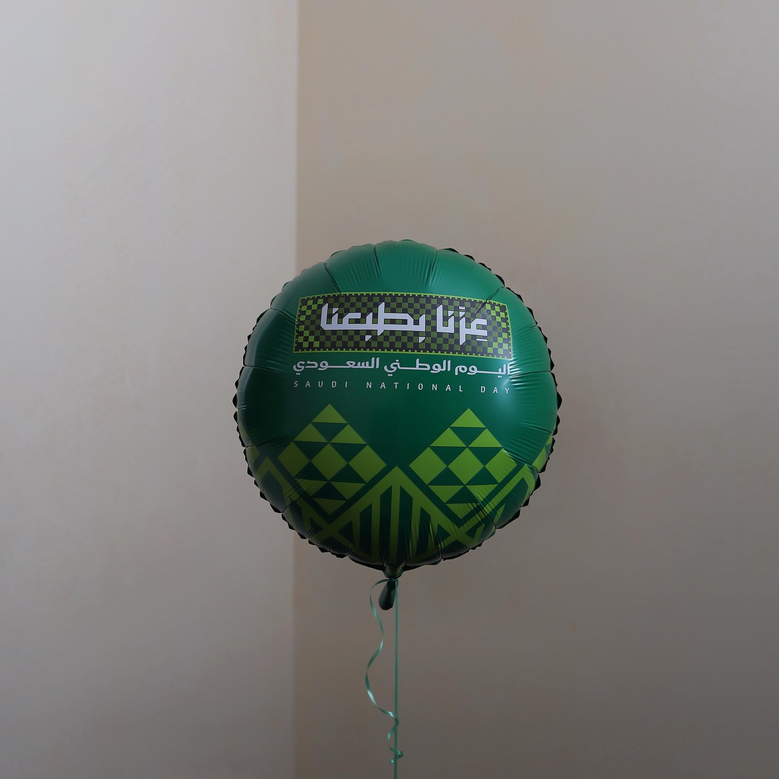 بالون اليوم الوطني هيليوم قصديري - صورة 1