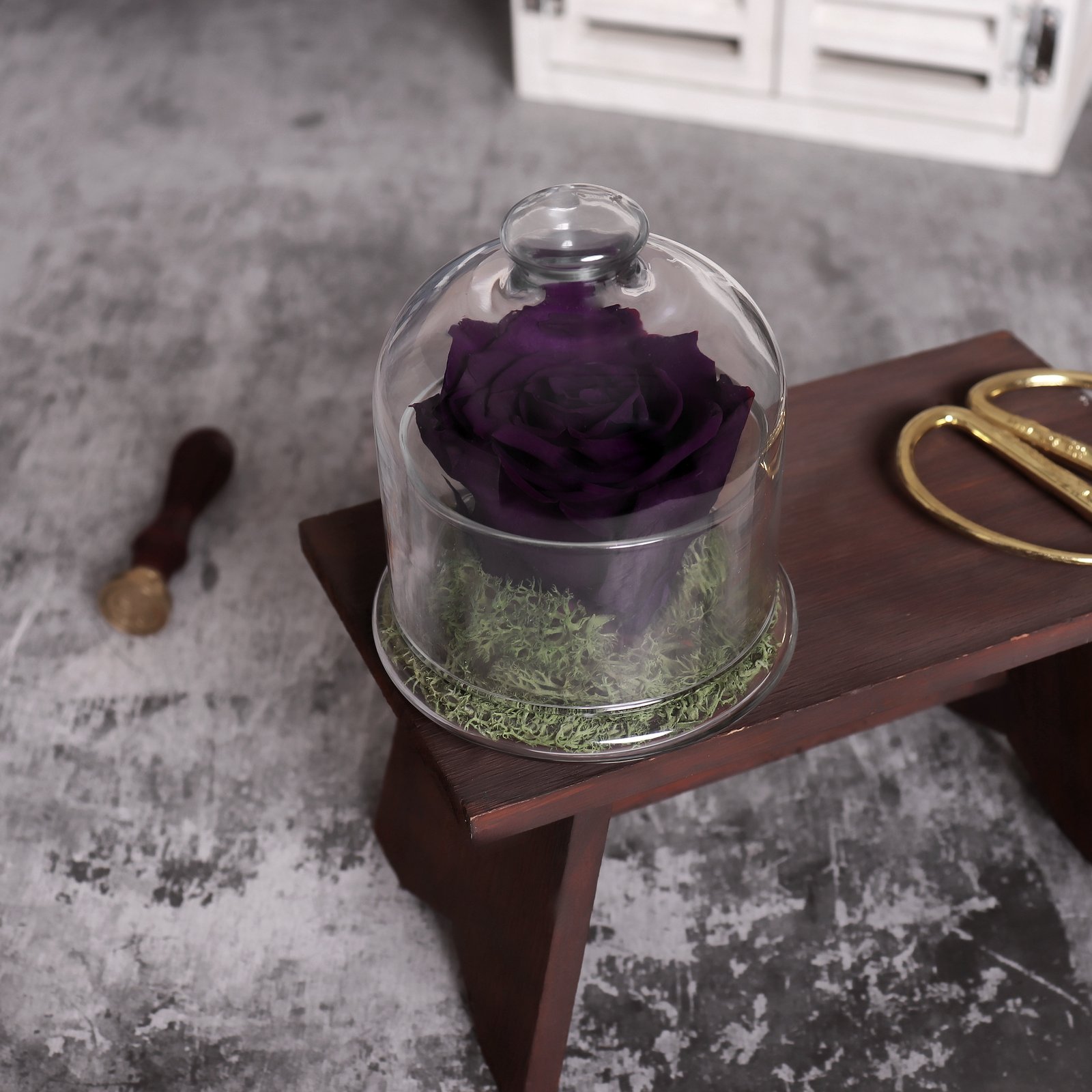 Purple Rose Vase  - Image 1