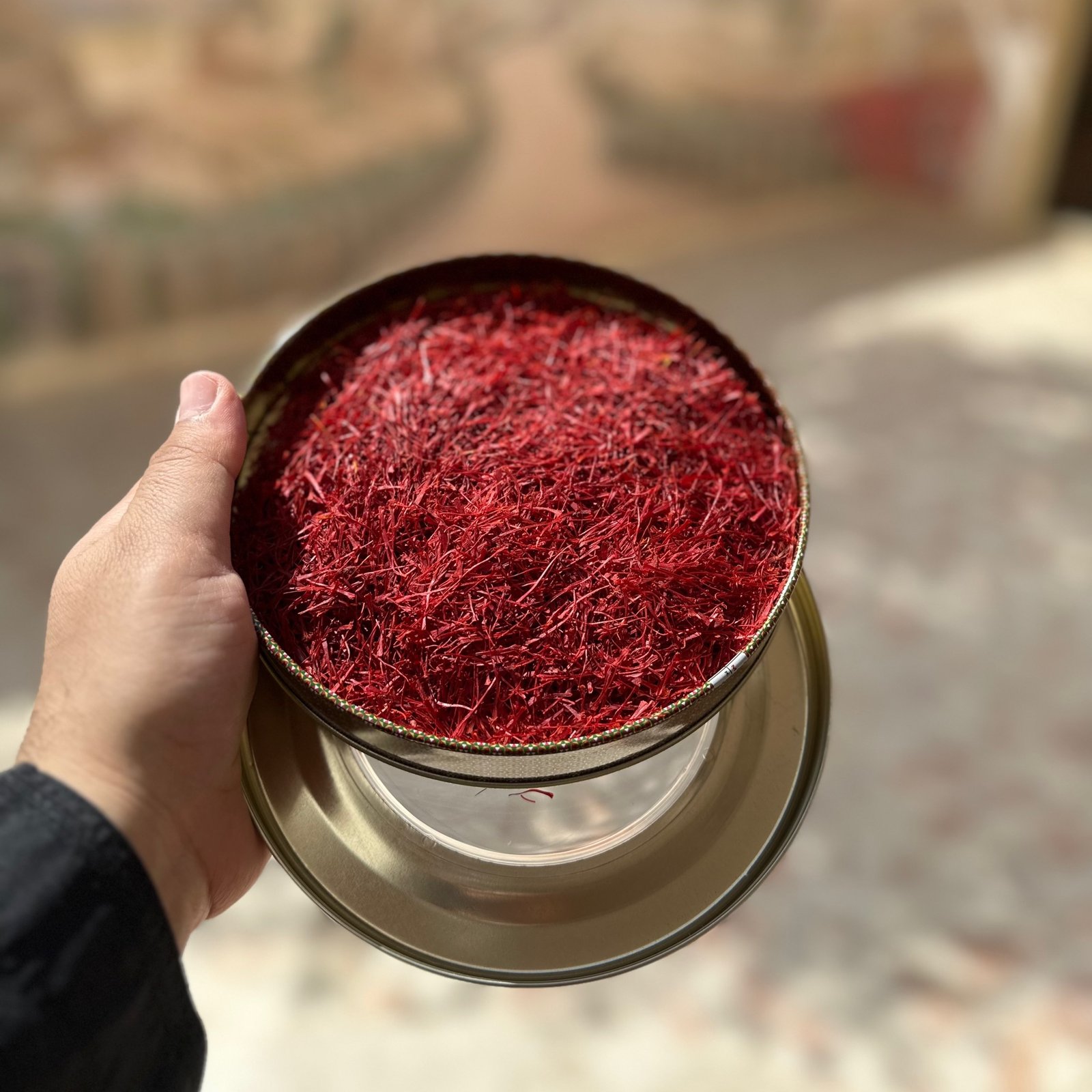 زعفران سوبر نقيل فاخر ٢٨ جرام - صورة 1