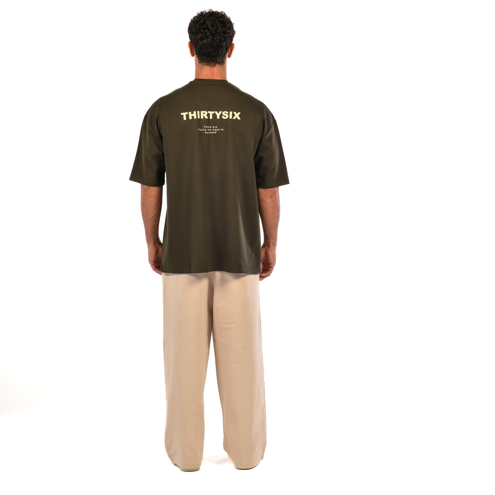 ThirtySix Green Basic T Shirt - صورة 3