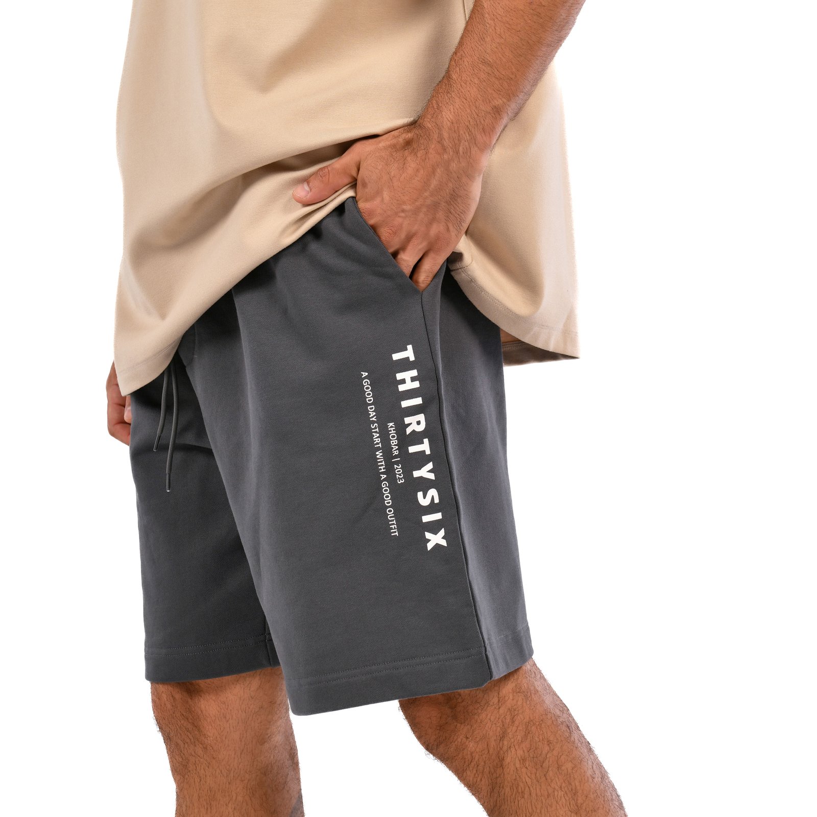 GRAY SHORT - صورة 1