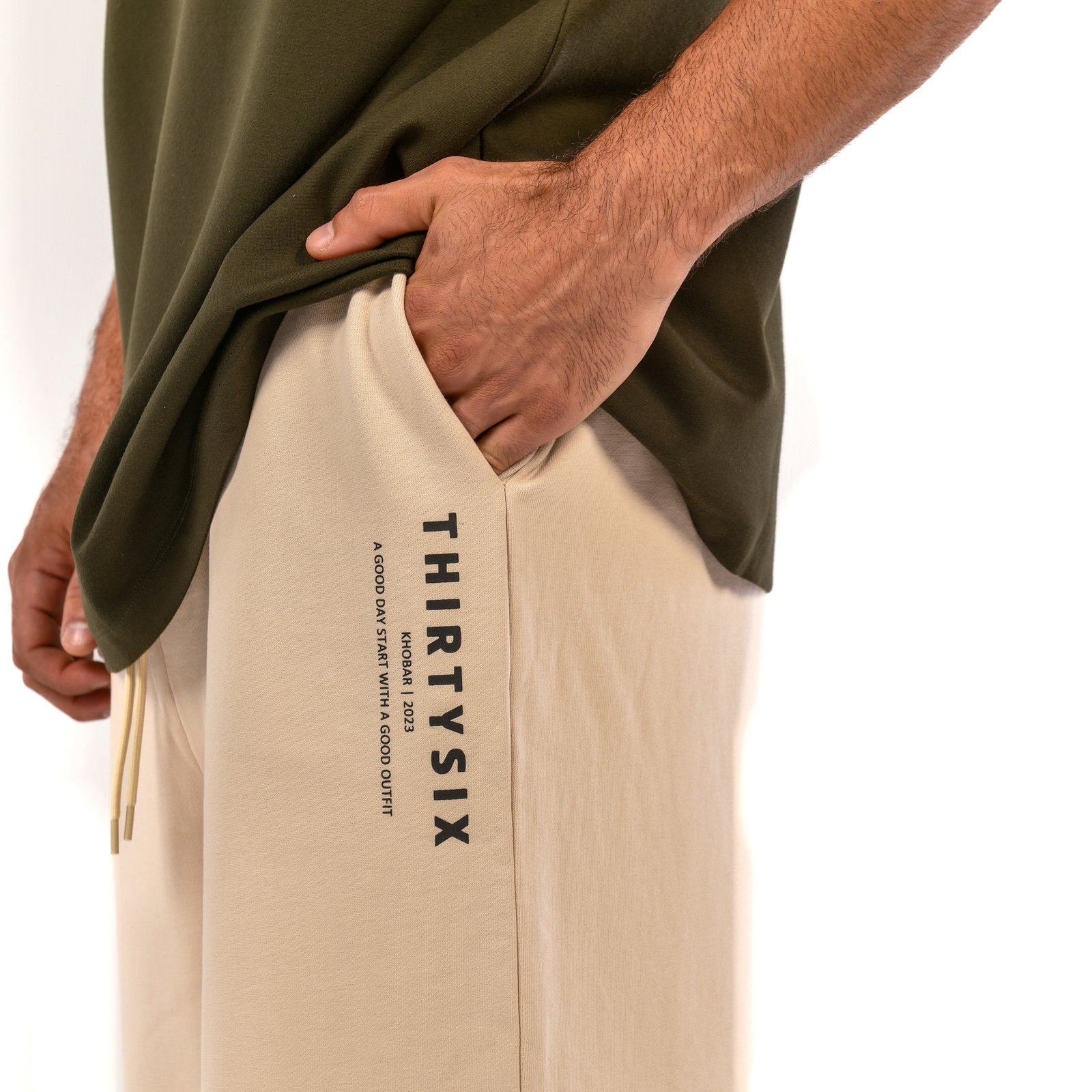 ThirtySix Basic Beige Pant - صورة 2