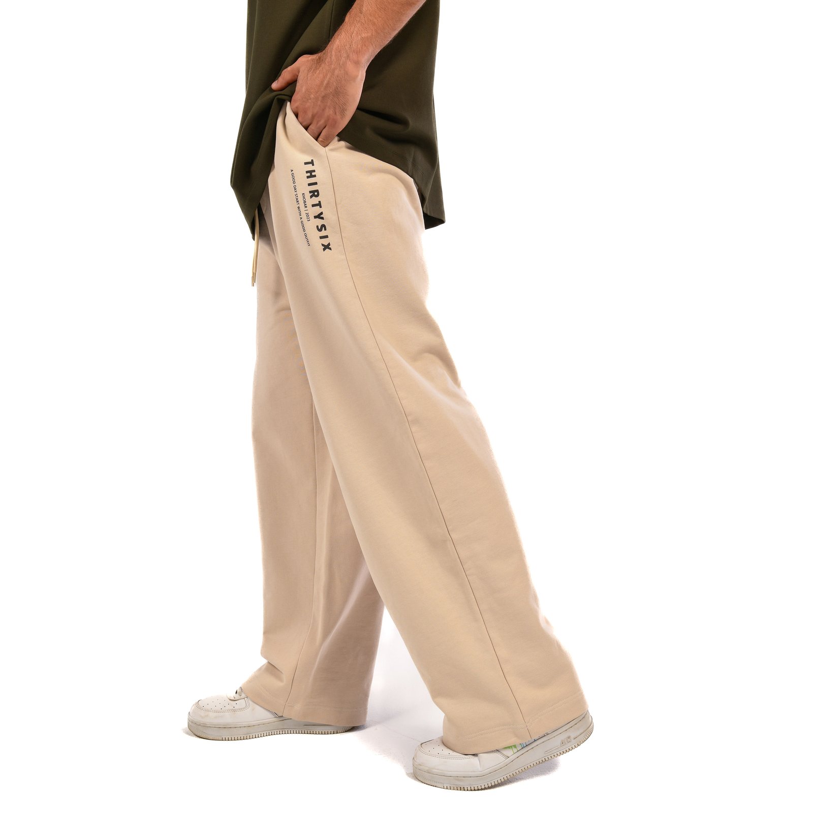 ThirtySix Basic Beige Pant - صورة 1