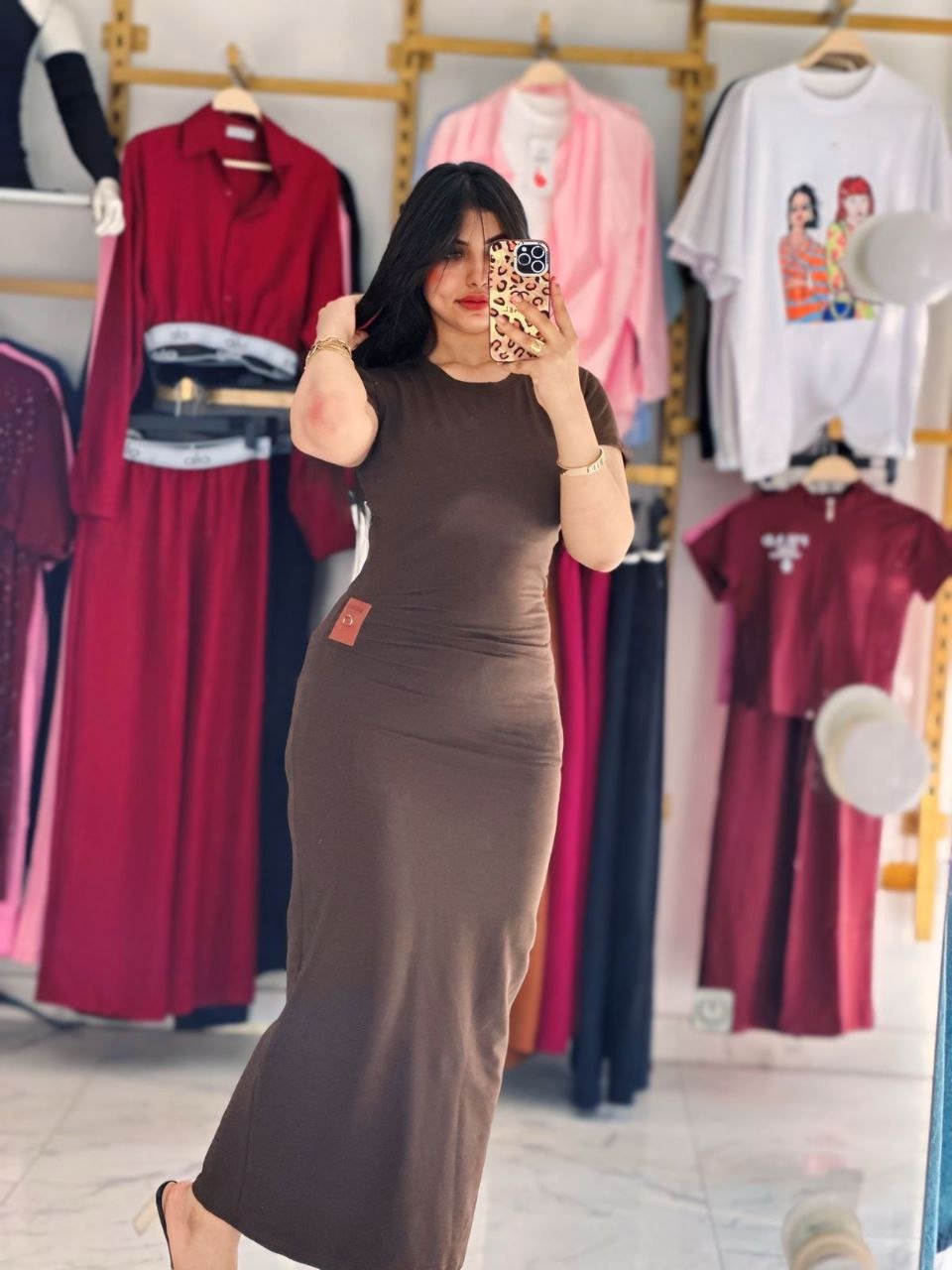 Half a sleeve dress - Image 5