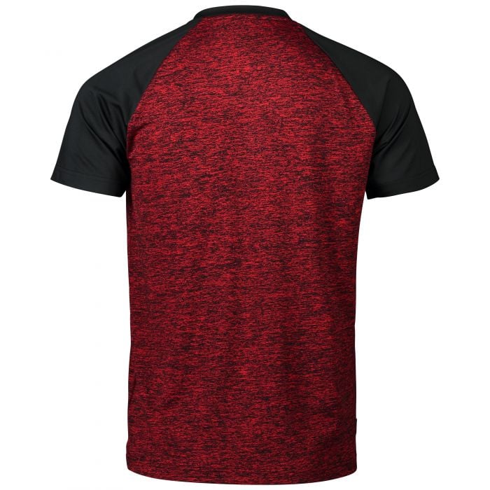 TEAM T-SHIRT RED BLACK - صورة 2