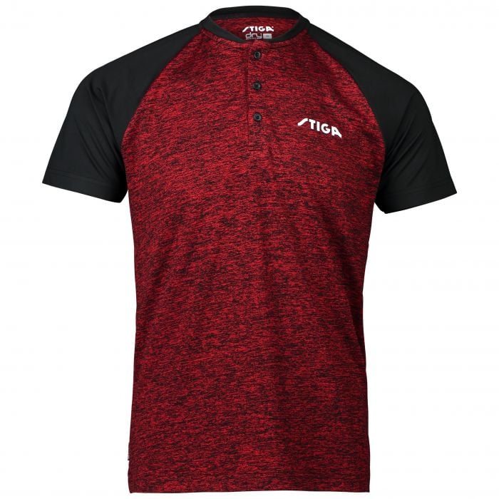 TEAM T-SHIRT RED BLACK - صورة 1