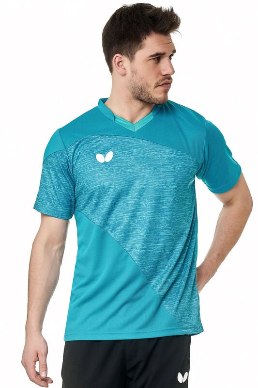 T-Shirt TANO blue - صورة 3