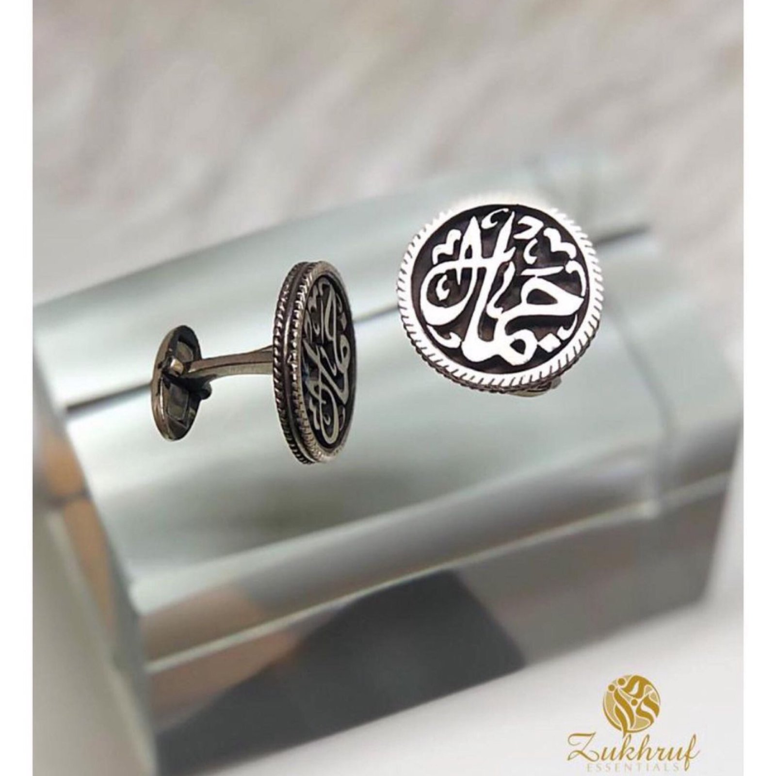 كبك بالإسم Customized Cufflink - صورة 1
