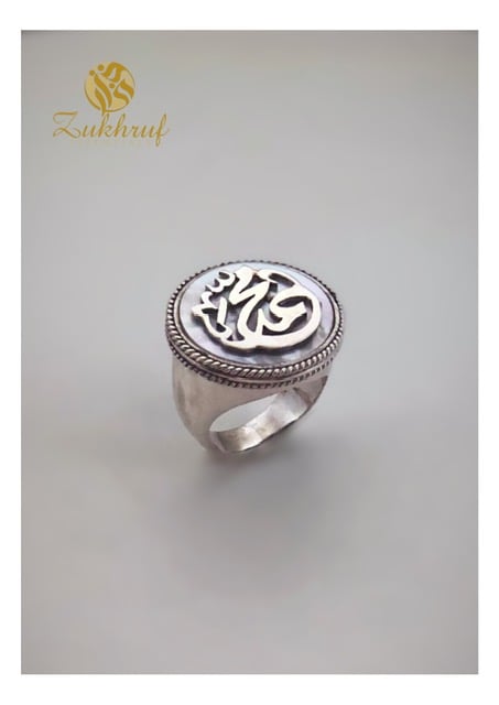خاتم رجالي بالاسم  - صورة 2
