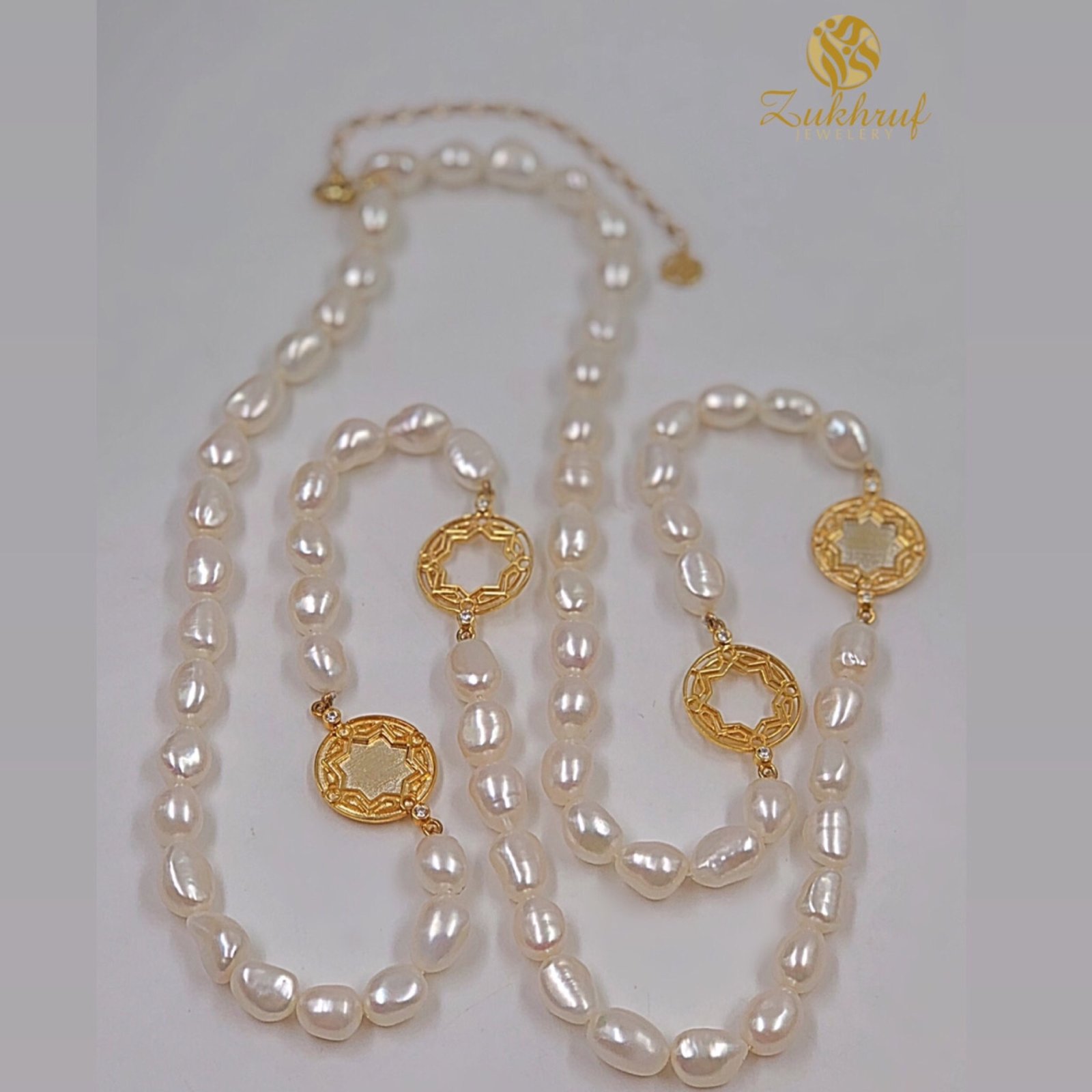 سلسال لؤلؤ Pearl Necklace - صورة 3