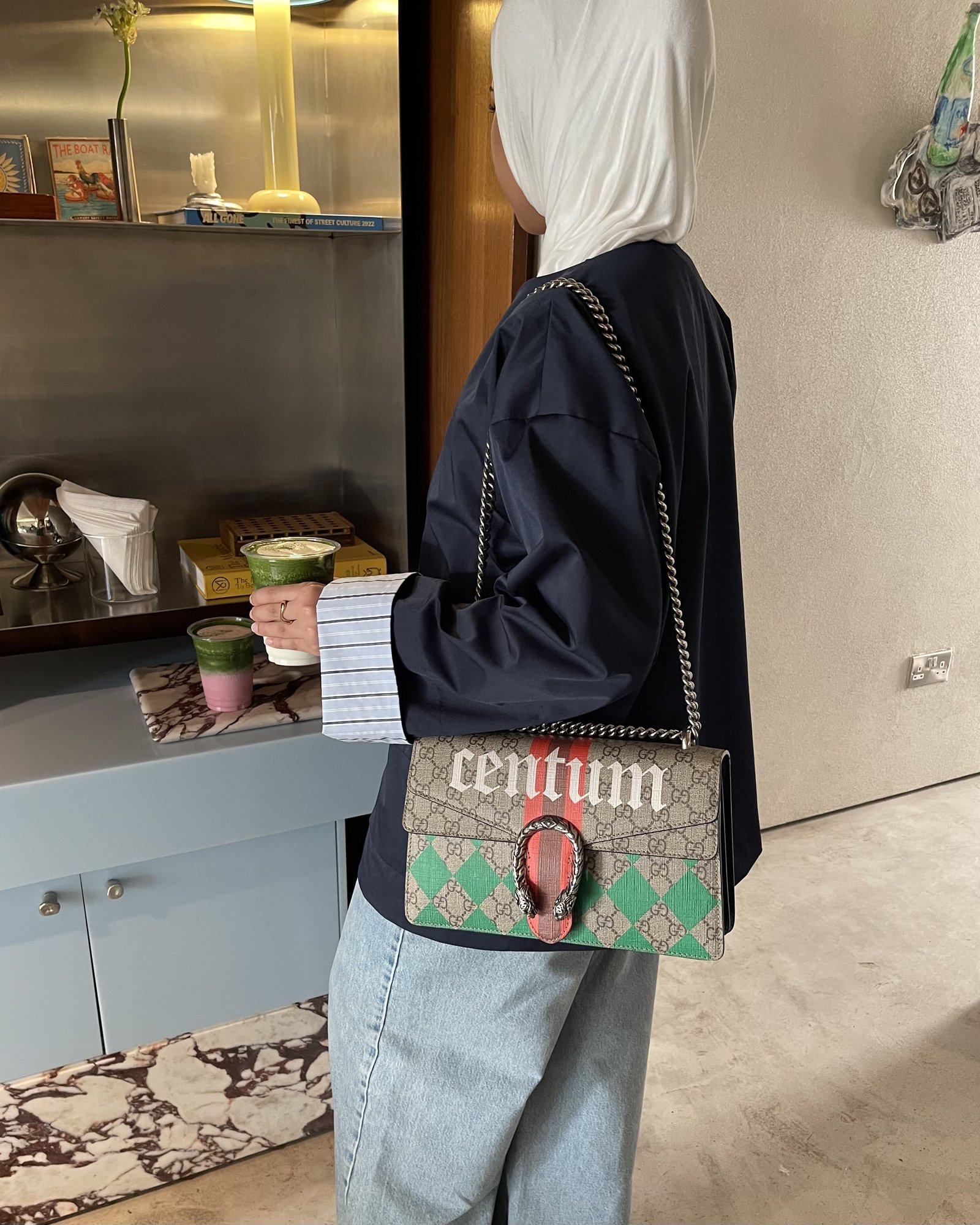 musha navy jacket - Image 1