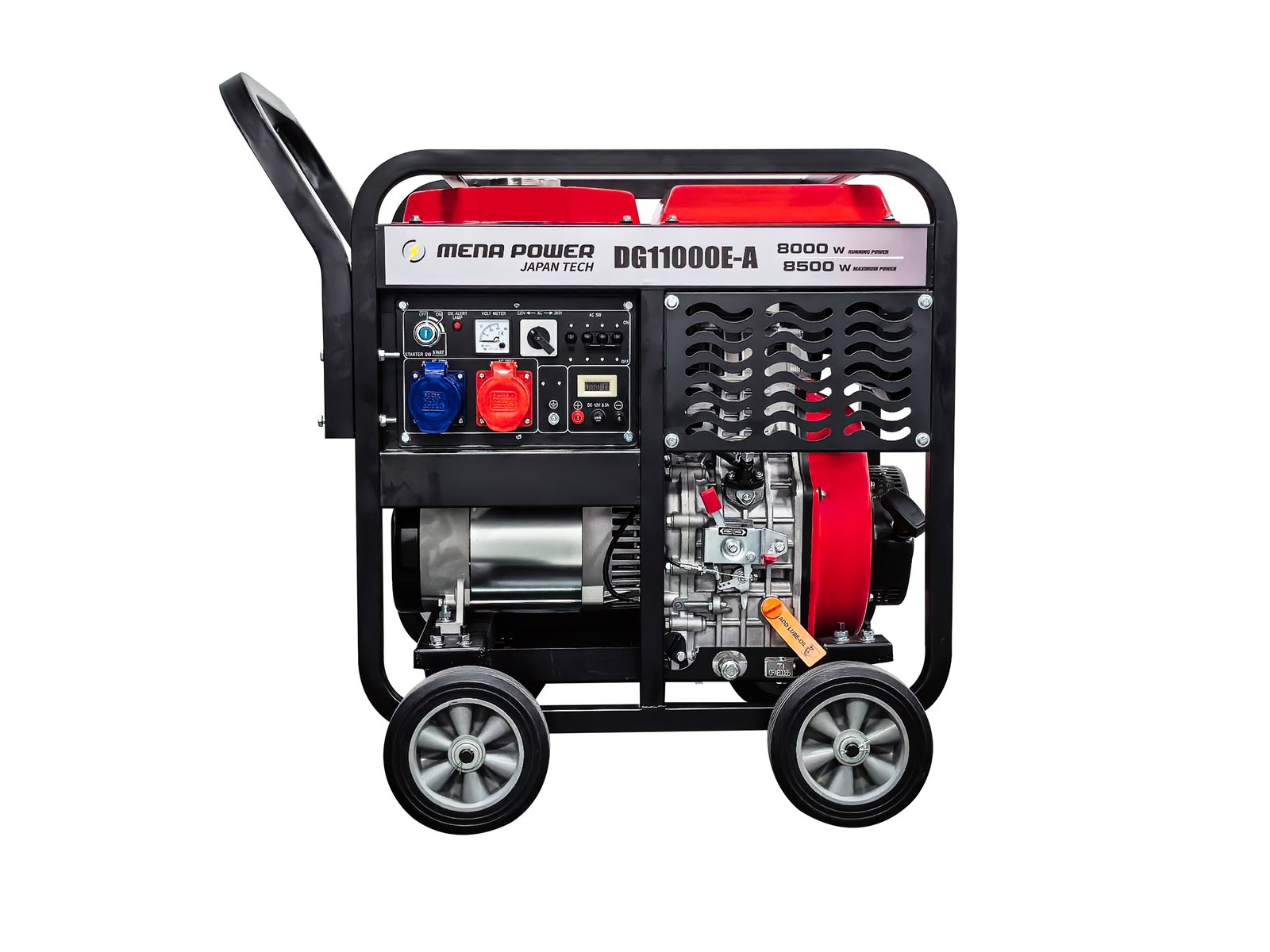 مولد ديزل محمول DG11000E-A - ثلاثي الطور - Image 1