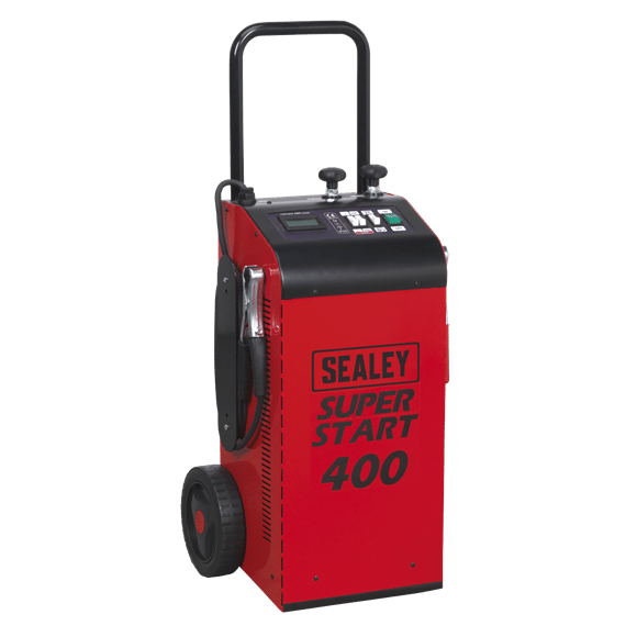 شاحن/بادئ تشغيل 400 أمبير 12/24 فولت - Sealey - Image 1