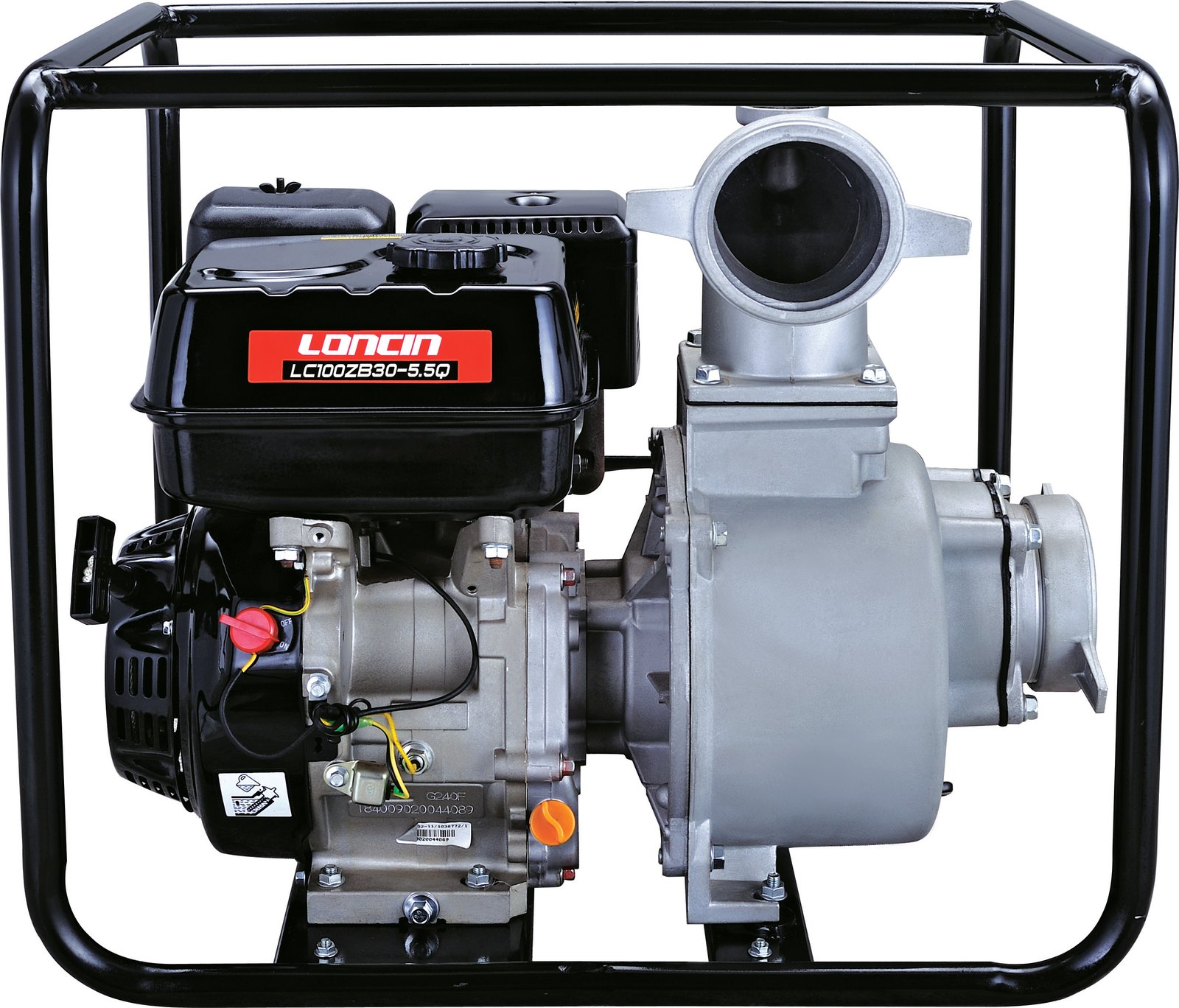 مضخة مياه 4 بوصة - بنزين - Loncin - صورة 1